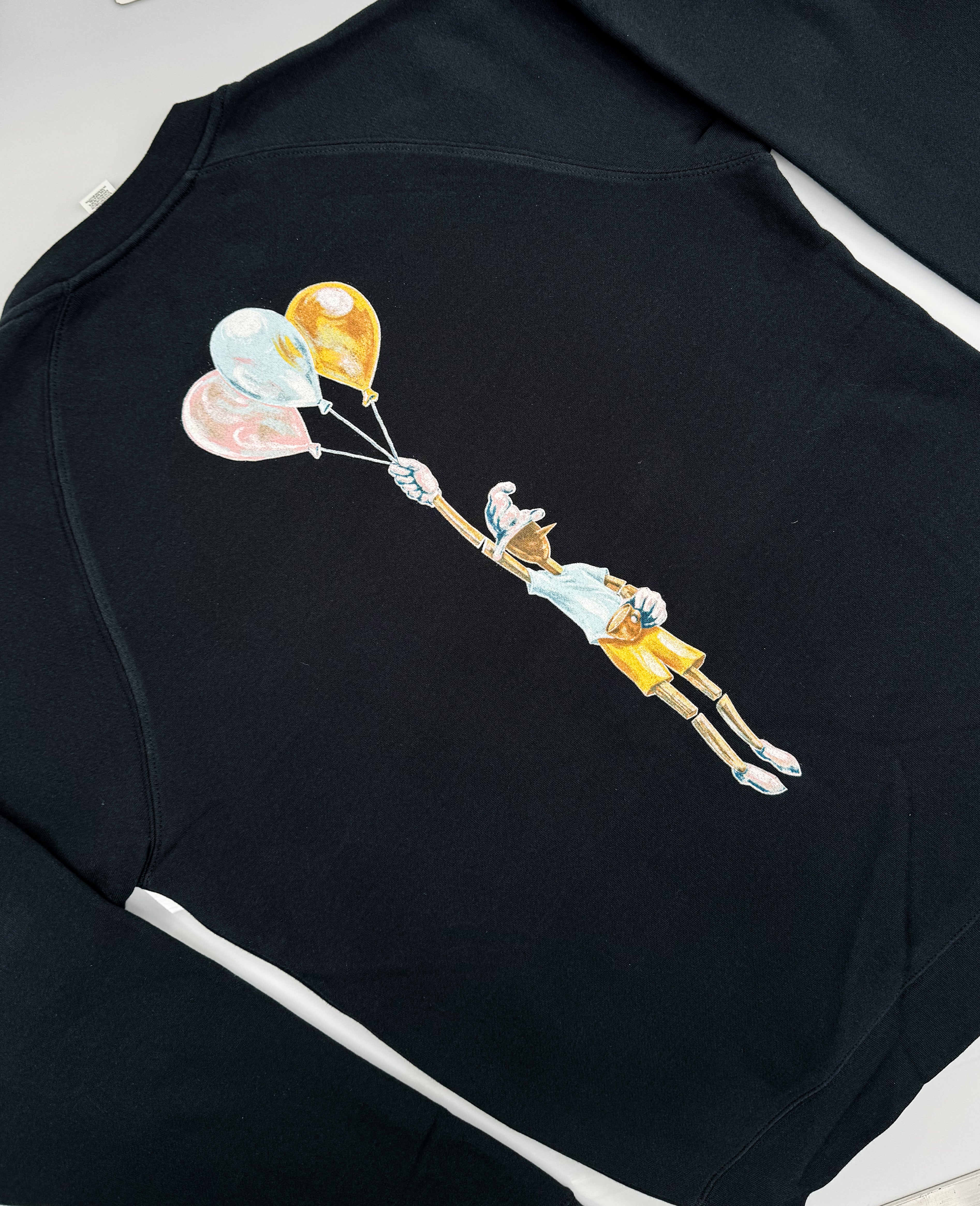 The Little Marionette Crew Neck Jumper | Balloon Guy