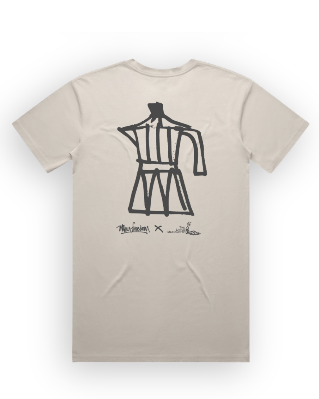 "Moka Pot Study" Mikey Freedom x TLM Tee