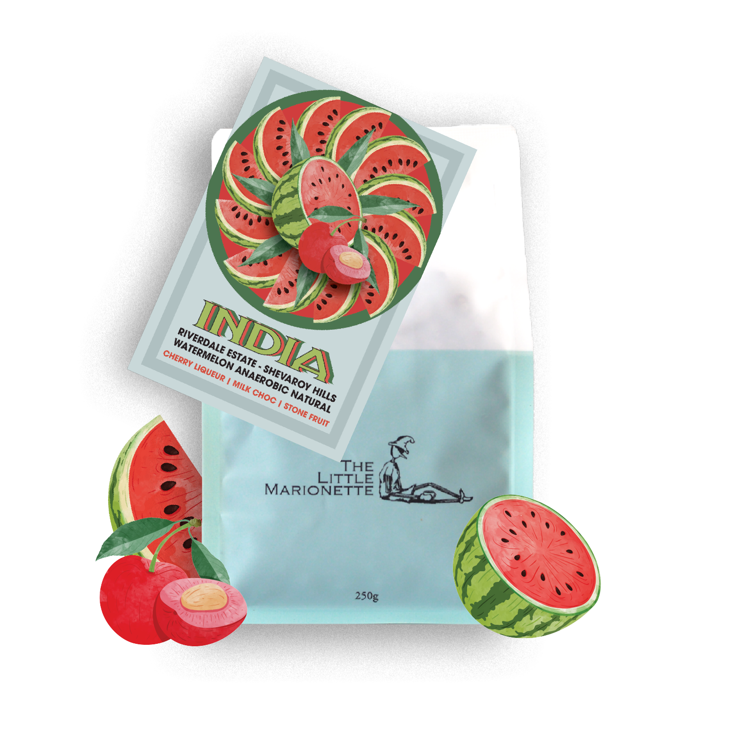 India | Riverdale Estate ~ Watermelon Anaerobic Natural